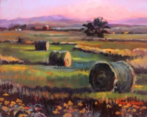 august icons oil by Pamela Kraft