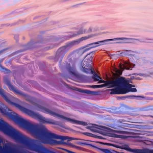 happy hour pastel by Pamela Kraft