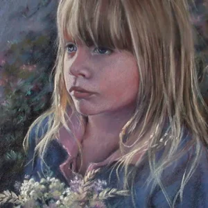 wildflowers pastel by Pamela Kraft